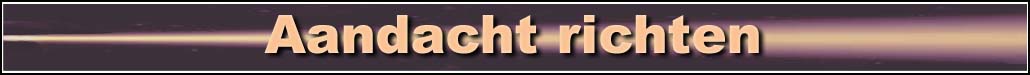 Aandacht is éénpuntig