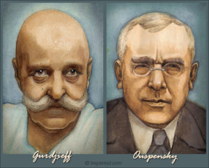 Gurdjieff & Ouspensky, de ontwikkelaars van De Vierde Weg