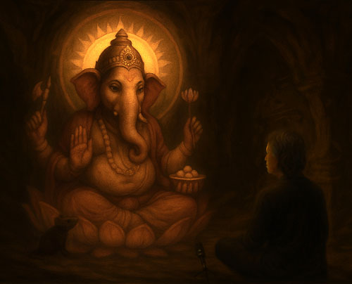 Ganesha spreekt